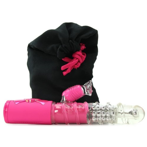 Topco Sales Rabbit Vibe Love Me Dreamy - Вибратор кролик 3 скорости ротации, 11.4х3.3 см (голубой)