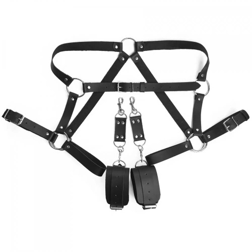 Art of Sex - Bondage set Anasteisha - Бондажний набір, XS-M (чорний) - купити в Києві, Україні