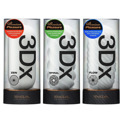Мастурбатор Tenga 3Dx Zen - купити в Україні | Секс шоп SEX-SHOP.ua