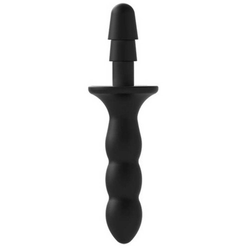 Doc Johnson с креплением Vac-U-Lock - Black Handle - держатель-рукоять для игрушек