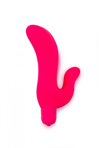 Браззерс Vibrator VV055 - Нежный вибратор-кролик, 18х3 см