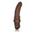 California Exotic Novelties Power Stud Curvy - Вибратор, 16x5 см (коричневый)