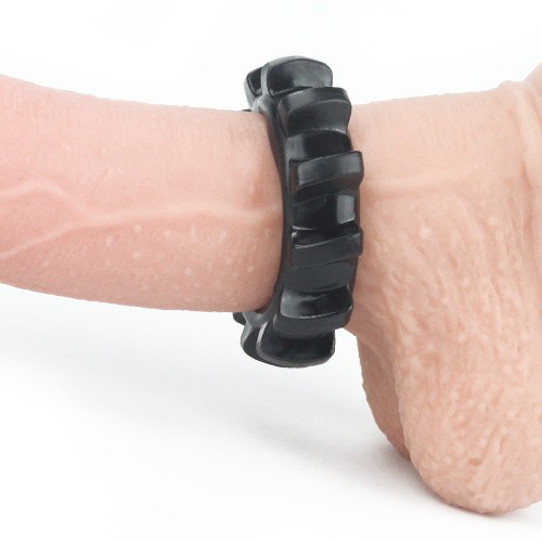 Power Plus Cockring 3 Black - Эрекционное кольцо (черный)