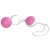 Вагинальные шарики Minx Discretion Love Balls White Pink OS Вагинальные шарики Minx Discretion Love Balls White Pink OS