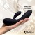 FeelzToys Lea Rabbit Vibrator - Гибкий вибратор кролик с двумя моторами, 17х3.8 см (чёрный) FeelzToys Lea Rabbit Vibrator - Гибкий вибратор кролик с двумя моторами, 17х3.8 см (чёрный)