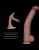 Фаллоимитатор Dual Layered Bendable 14.5'', 37.5 см
