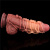 Реалистичный фаллоимитатор LoveToy Dual-Layered Silicone Cock With Rope, 24,5 см
