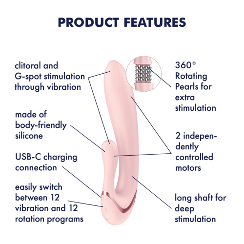 Вибратор-кролик Satisfyer Pearl Bunny 3