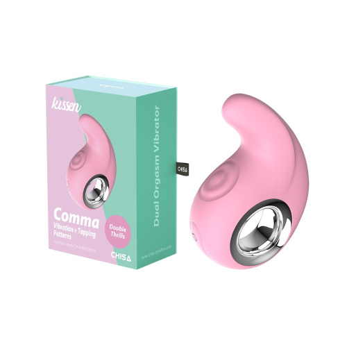 Вибратор для клитора Chisa Kissen Comma