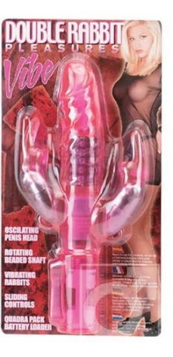 Seven Creations Double Rabbit - Вибратор, 19х3.7 см