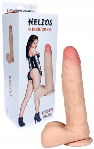 LoveCloneX Helios 8 - Фаллоимитатор, 23х4.8 см