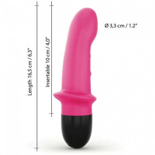 Dorcel Mini Lover Magenta 2.0 - Перезаряжаемый вибратор для точки G и массажа простаты, 10х3.3 см (розовый)