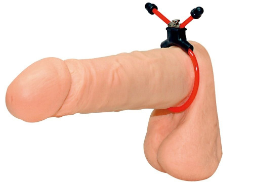 Red Sling Penisring - Эрекционное кольцо