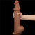 Реалистичный фаллоимитатор LoveToy Sliding-Skin Dual Layer Dong, 34 см
