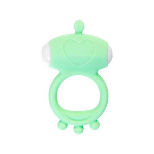Toyfa A-Toys Fowd Cock Ring - виброкольцо, 6.7х2.6 см (зеленый)