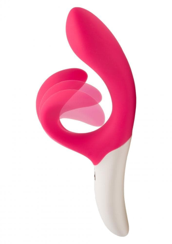We-Vibe Nova - универсальный вибратор-кролик со смарт-управлением, 21.5х3.5 см (розовый)