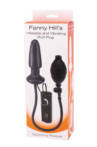 Seven Creations Inflatable Buttplug - Анальный вибратор, 10x4-7 см