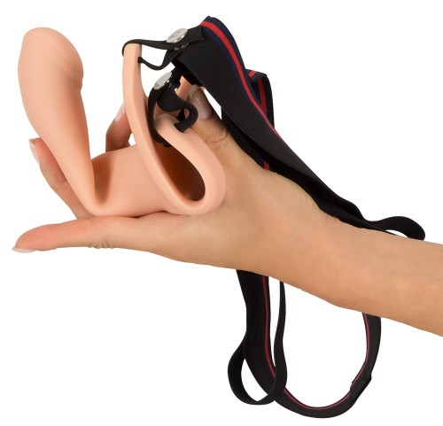Orion - Strap-On Silicone Sleeve Large - Порожнистий страпон, 19х4 см - купити в Києві, Україні