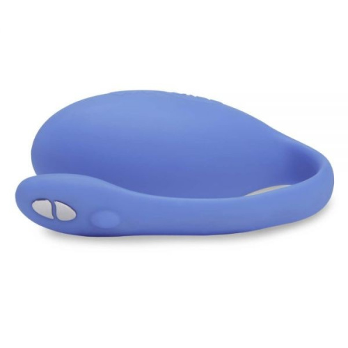 We-Vibe Jive Smart + Лубрикант 50 мл - мощное виброяйцо с управлением со смартфона, 9.2х3.6 см (голубой)