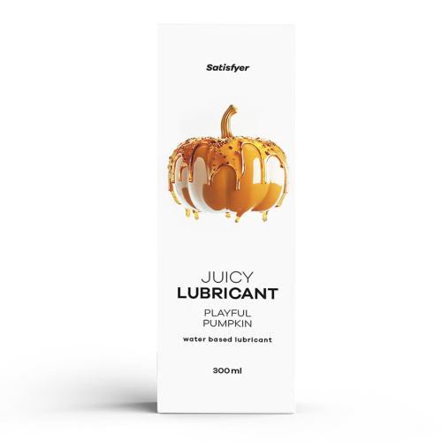 Лубрикант на водной основе Satisfyer Juicy Lubricant, 300 мл (тыква)