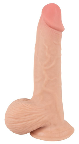 Orion NS Dildo with movable skin - Релистичный фаллоимитатор, 18,7 см (телесный)