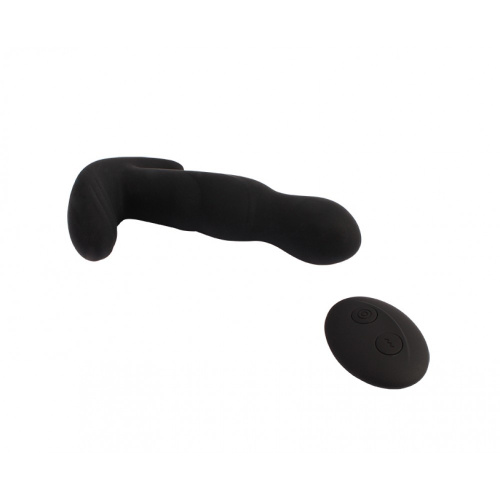 Beast In Black P-Play Probe - Массажёр простаты с ротацией, 11.2х3.3 см