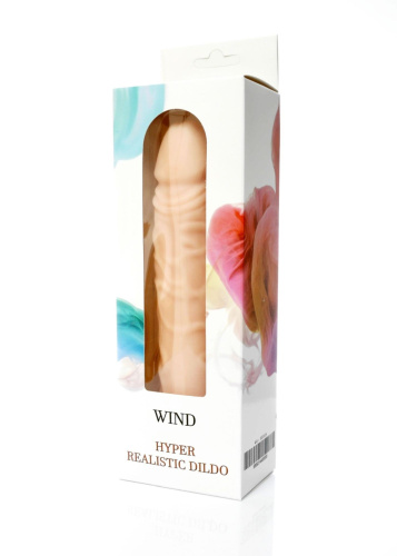 Boss Wind - Фаллоимитатор, 19.5х4 см