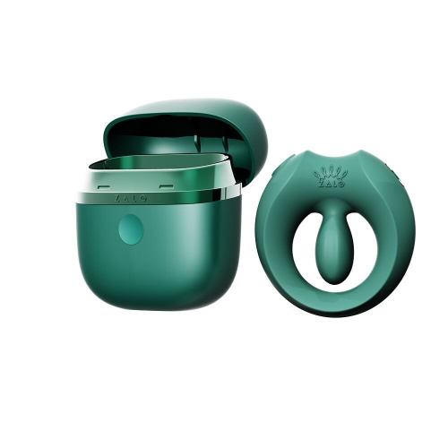 Ерекційне кільце зі смарт управлінням Zalo Apis Turquoise Green - купити в Україні | Секс шоп SEX-SHOP.ua