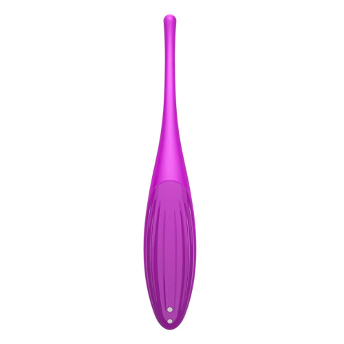 Satisfyer Twirling Joy вибратор для клитора, 18х3.4 см (фуксия)