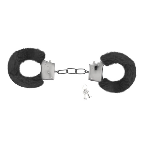 Наручники металические с мехом Love Cuffs Crushious