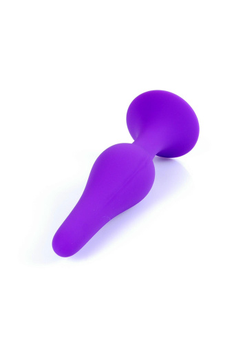 Boss Silicone Plug Small - Анальная пробка, 10 см (фиолетовый)