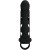 LyBaile Pretty Love Vibrating Penis Sleeve - Силиконовая насадка с вибрацией, 15.2х3.3 см