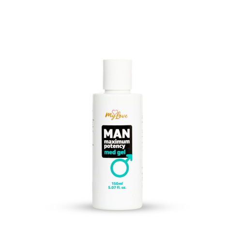 Стимулирующий лубрикант MyLove Man Maximum Potency Med Gel, 150 мл
