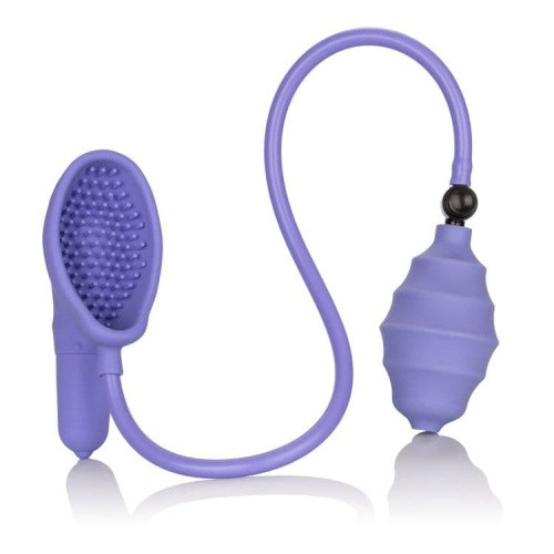 California Exotic Novelties Silicone Pro Intimate Pump - Вакуумная вибропомпа для клитора, 7.5х4.5 см