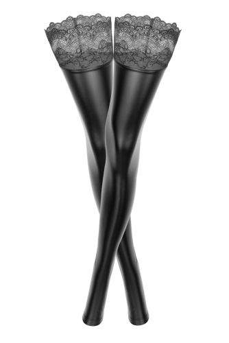 Чулки с мокрым эффектом Noir Handmade F135, 3XL