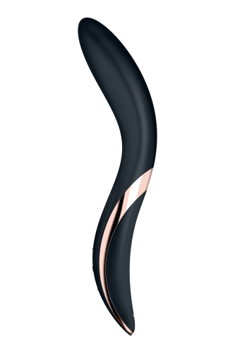 Satisfyer Rrrolling Explosion - Вибратор для точки G, 22х3.6 см (чёрный)