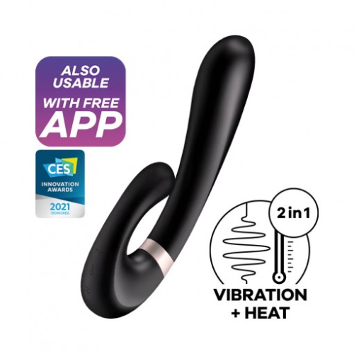 Вибратор кролик со смарт управлением Satisfyer Heat Wave