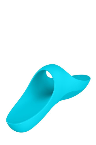 Satisfyer Teaser Light Blue - Вібратор на палець, 12х3.5 см (блакитний) - купити в Києві, Україні