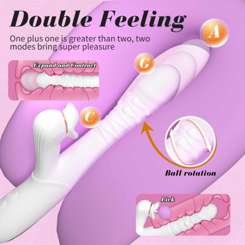 Вібратор кролик B - Series Fox Dual Motion Licking - купити в Україні | Секс шоп SEX-SHOP.ua