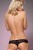 Obsessive 837-PAN-1 - эротические стринги с кружевом, L/XL (чёрный) Obsessive 837-PAN-1 - эротические стринги с кружевом, L/XL (чёрный)