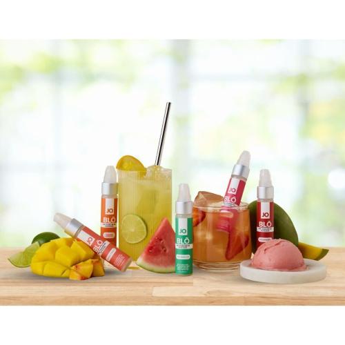 Гель для оральных ласк JO BLO Strawberry Lemonade, 30 мл (клубничный лимонад)