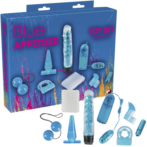 Blue Appetizer - Набір із 8 іграшок (синій) - купити в Києві, Україні