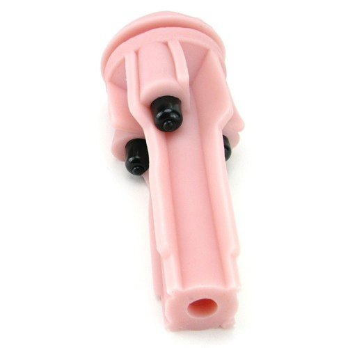 Мастурбатор Fleshlight вібро рожева Дама-дотик, 25х6 см - купити в Києві, Україні