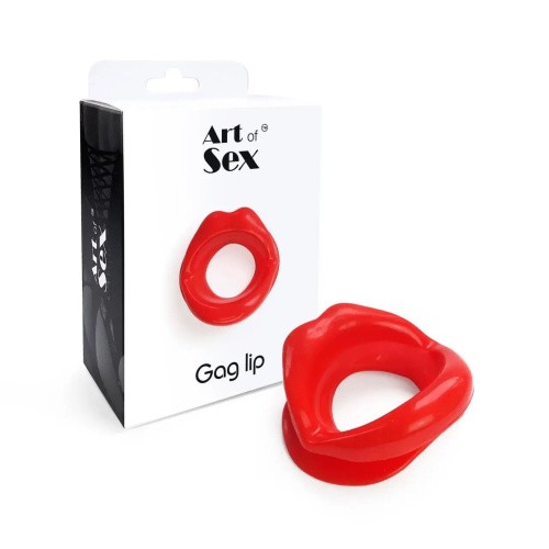 Art of Sex - Gag lip - Кляп в форме губ - купити в Києві, Україні