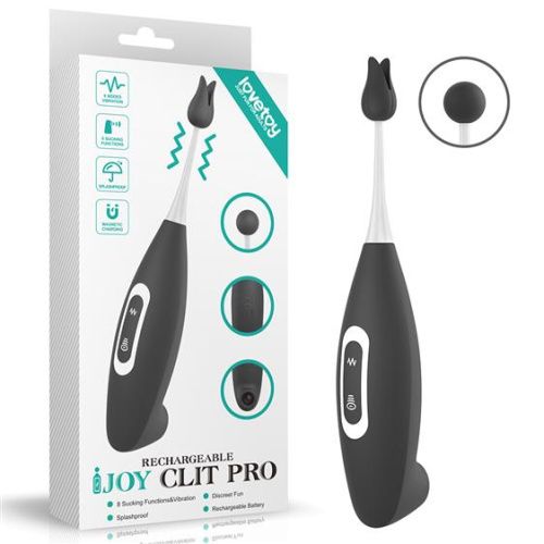 Двухсторонний стимулятор клитора LoveToy IJOY Clit Pro вакуум и вибрация
