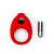 Topco Sales Buldge Vibrating Silicone Cock Ring - виброкольцо, 5.3х3.3 см (красный) Topco Sales Buldge Vibrating Silicone Cock Ring - виброкольцо, 5.3х3.3 см (красный)