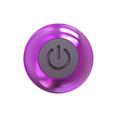 PowerBullet - Pretty Point Rechargeable Purple - віброкуль, 10х1.9 см (фіолетовий) - купити в Києві, Україні