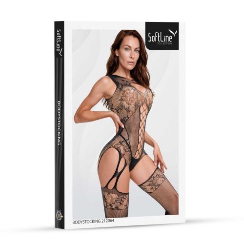 Бодистокинг SoftLine Bodystocking 212064, One Size