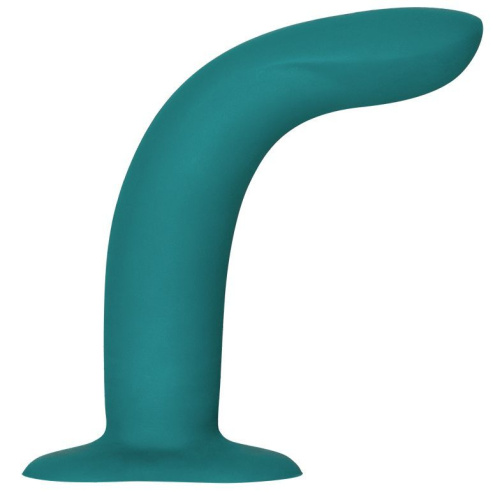 Fun Factory Limba Flex M - Гибкий силиконовый фаллоимитатор, 17х3 см, (зеленый)