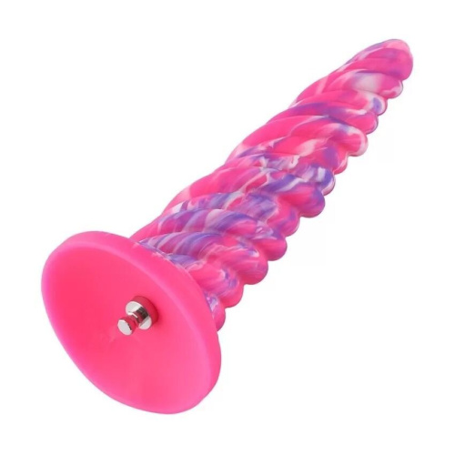 Фалоімітатор для секс-машин Hismith Awl Shape Silicone Dildo Monster Series, KlicLok - купити в Україні | Секс шоп SEX-SHOP.ua
